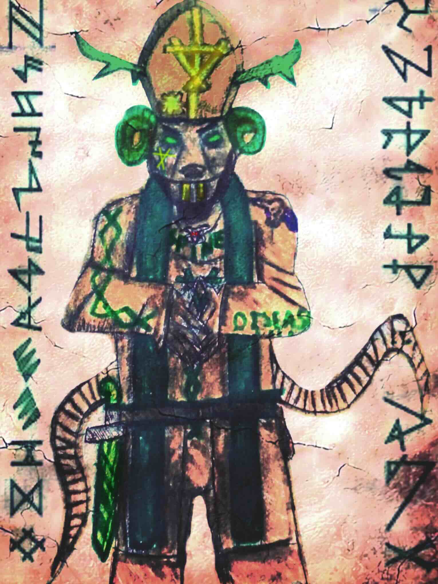 Spineshank drawing